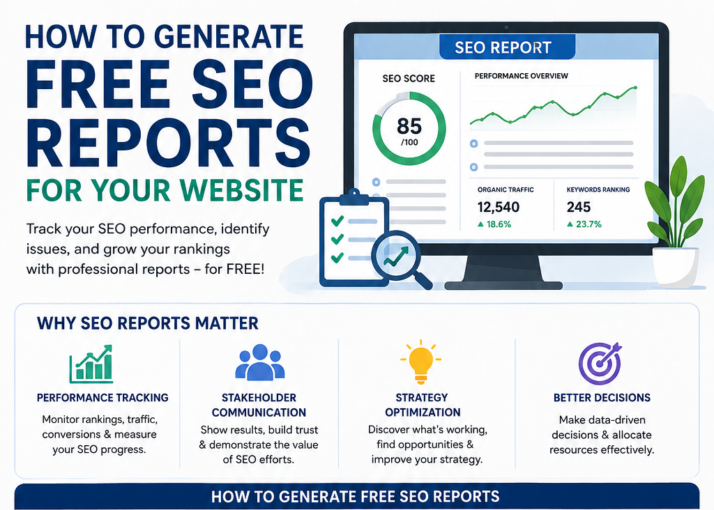 How to Generate Free SEO Reports for Your Website
