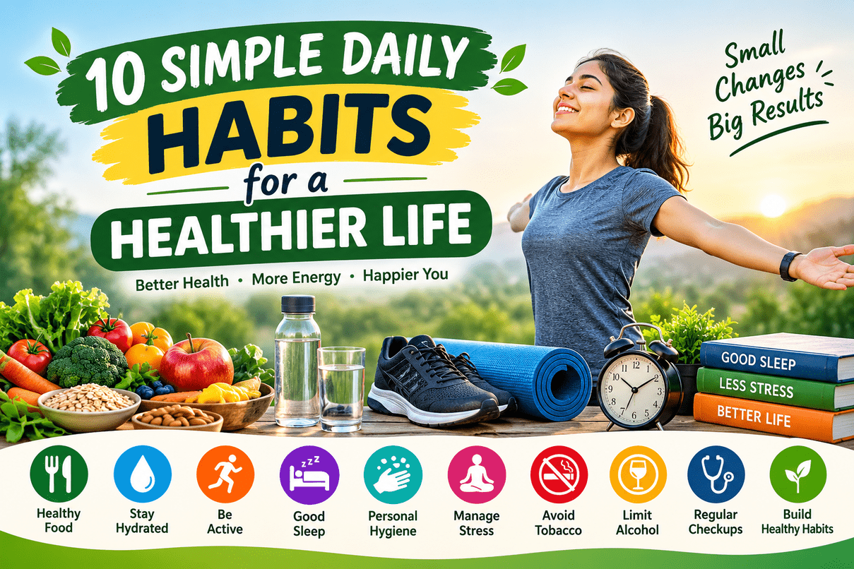10 Simple Daily Habits for a Healthier Life