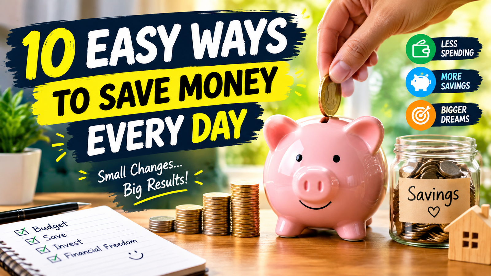 Easy Ways to Save Money Every Day