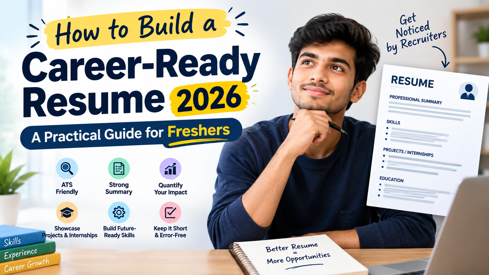 How to Build a Career-Ready Resume in 2026: A Practical Guide for Freshers